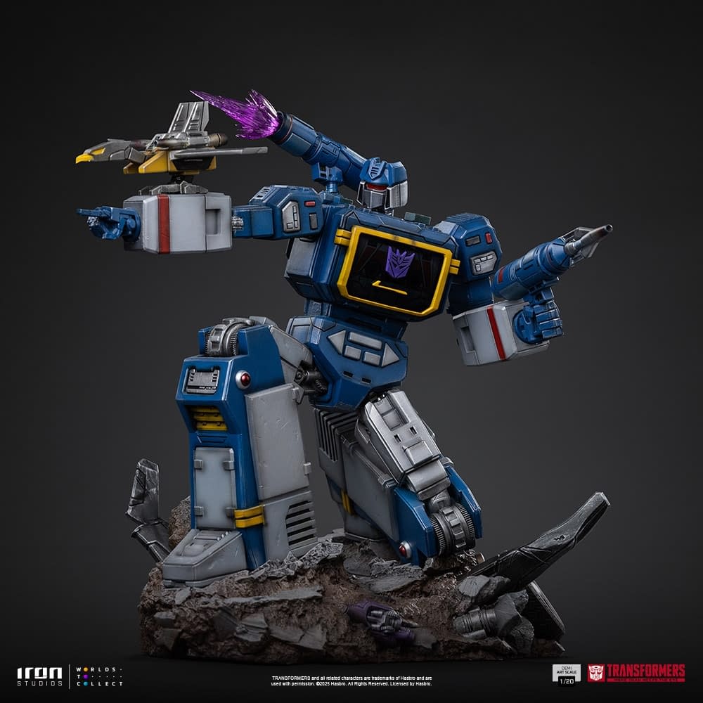 Iron Studios Rolls Out New Transformers 1/10 Soundwave Statue