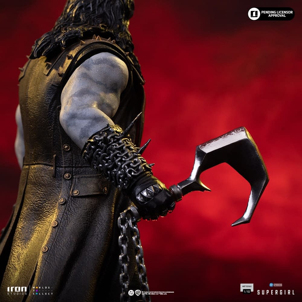 Iron Studios Unveils New 1/10 Lobo Statue from DC Studios Supergirl