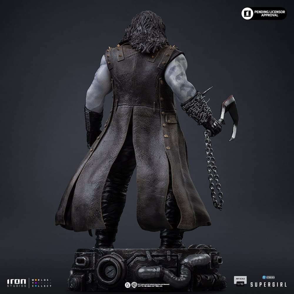 Iron Studios Unveils New 1/10 Lobo Statue from DC Studios Supergirl