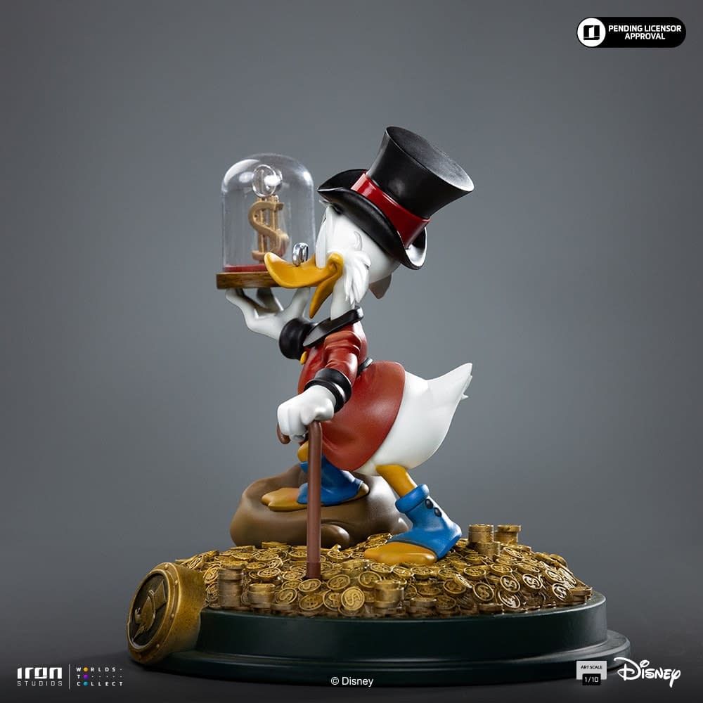 DuckTales Scrooge McDuck 1/10 Statue Coming Soon from Iron Studios