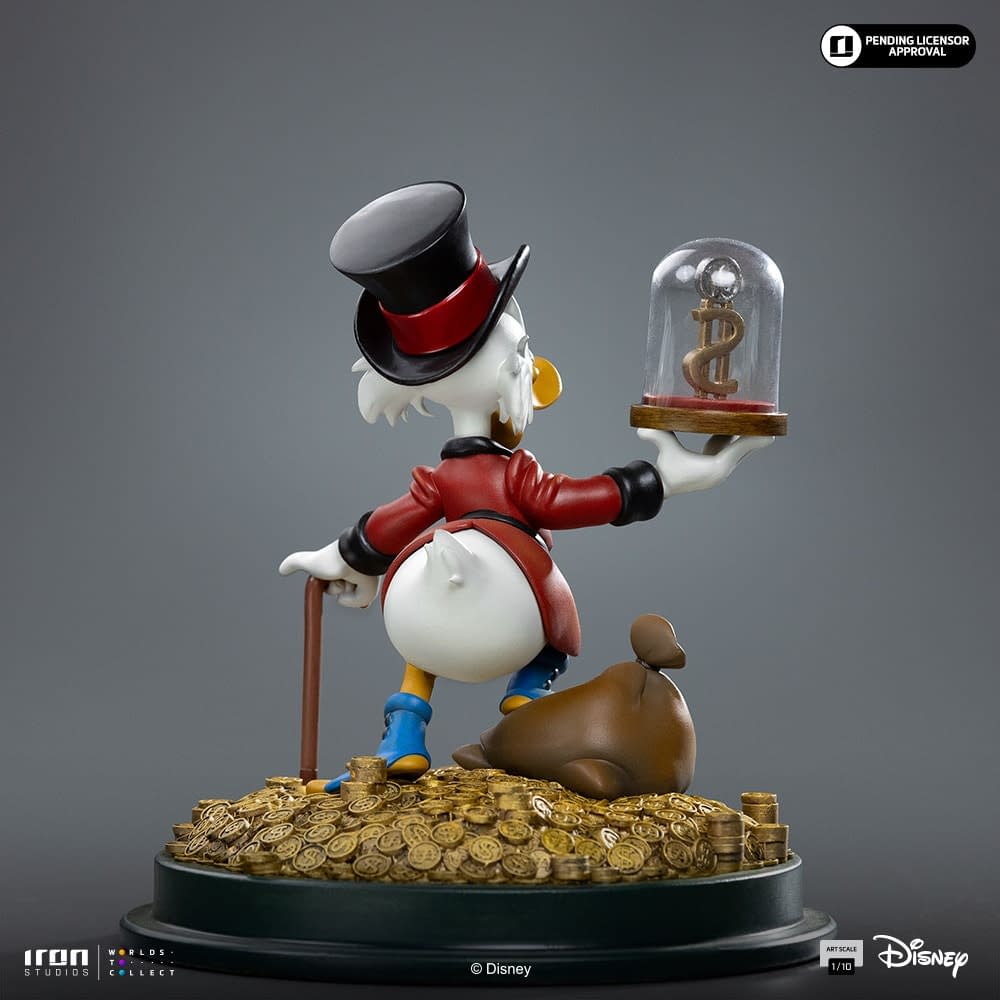 DuckTales Scrooge McDuck 1/10 Statue Coming Soon from Iron Studios