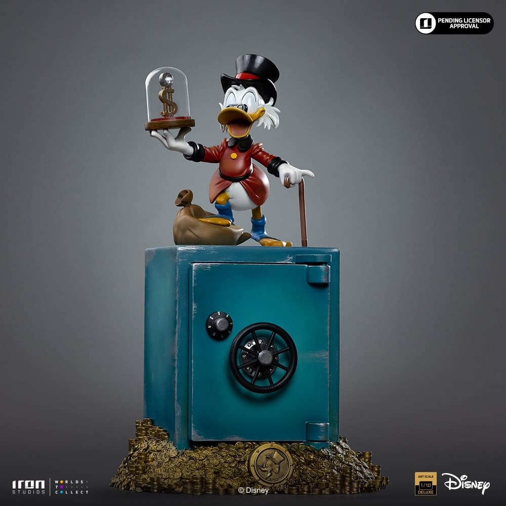 DuckTales Scrooge McDuck 1/10 Statue Coming Soon from Iron Studios