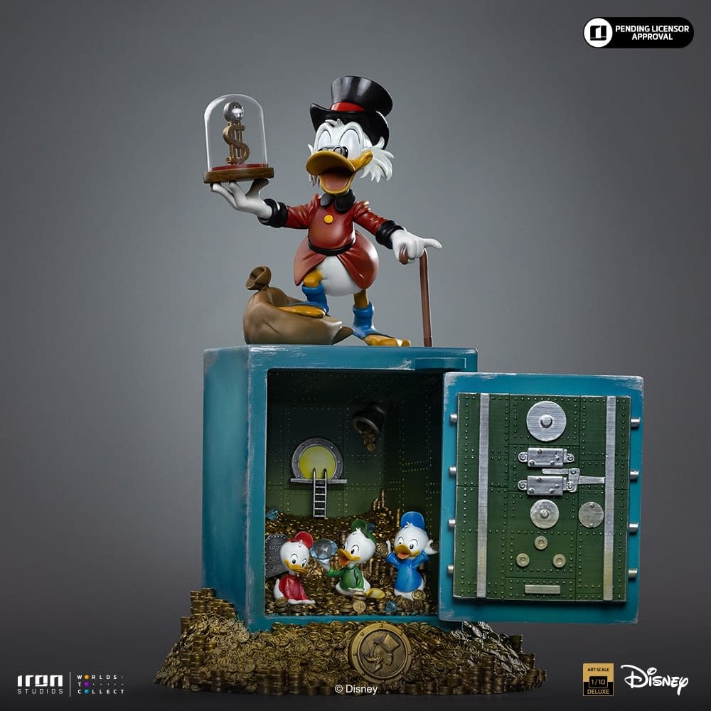 DuckTales Scrooge McDuck 1/10 Statue Coming Soon from Iron Studios