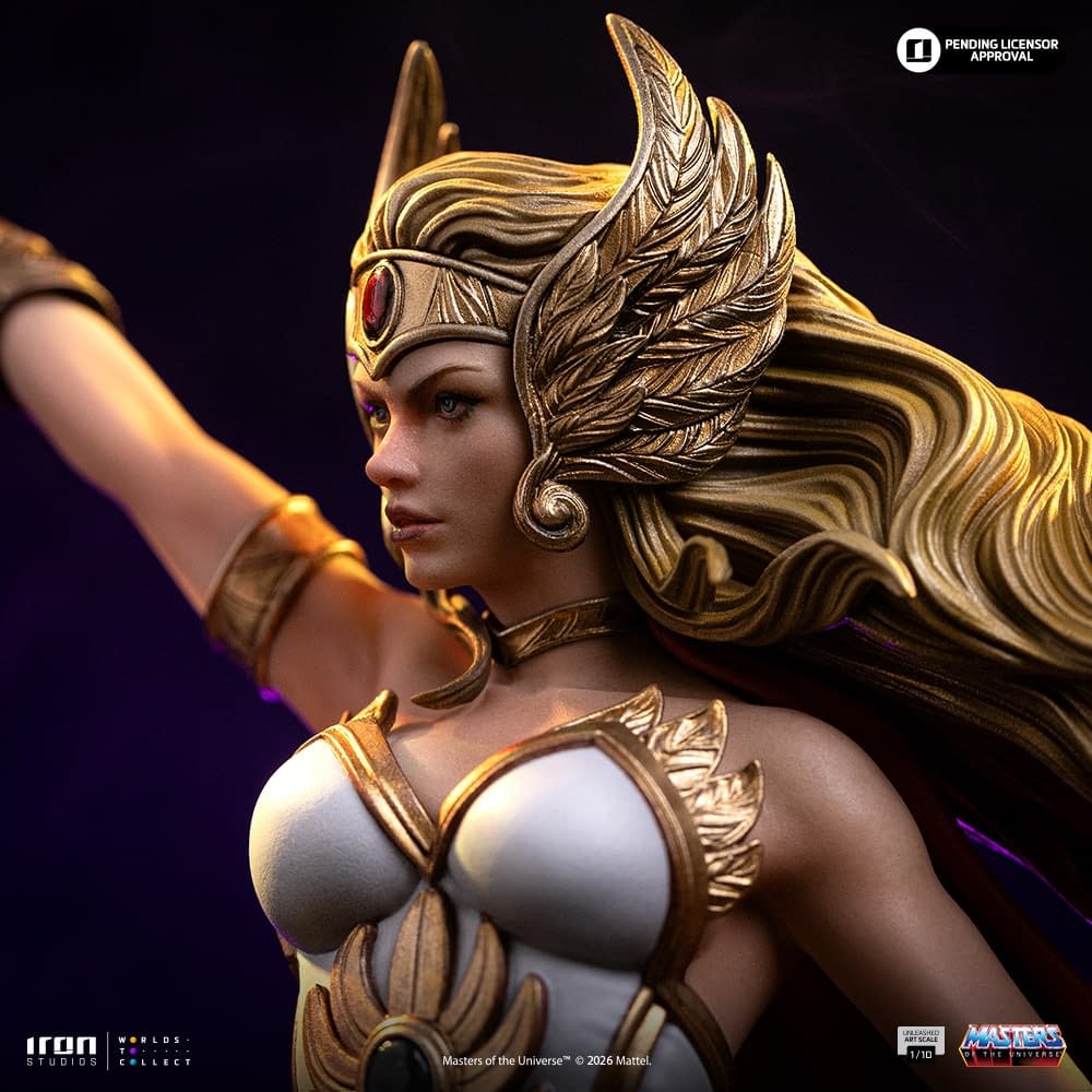 She-Ra is Unleashed with Iron Studios Masters of the Universe Statue