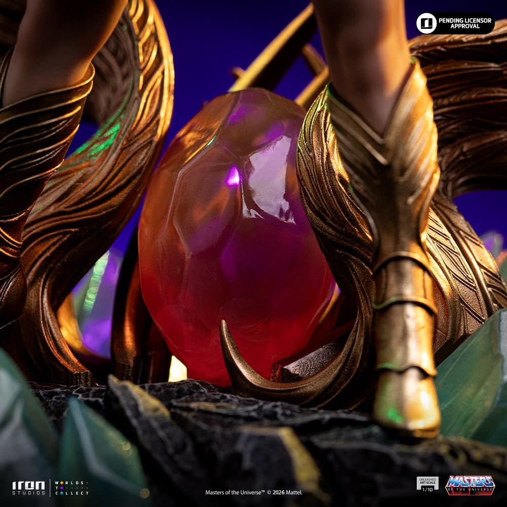 She-Ra is Unleashed with Iron Studios Masters of the Universe Statue