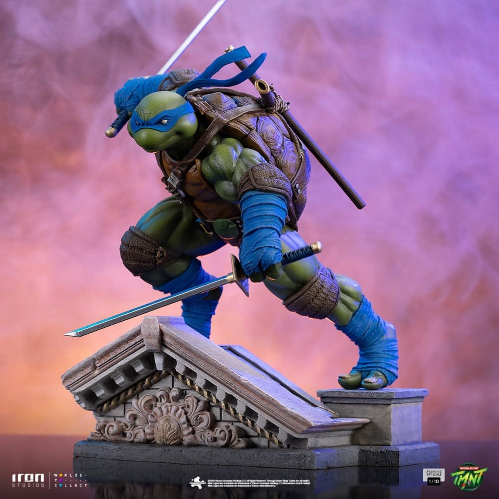 New Teenage Mutant Ninja Turtles Unleashed 1/10 Leonardo Revealed