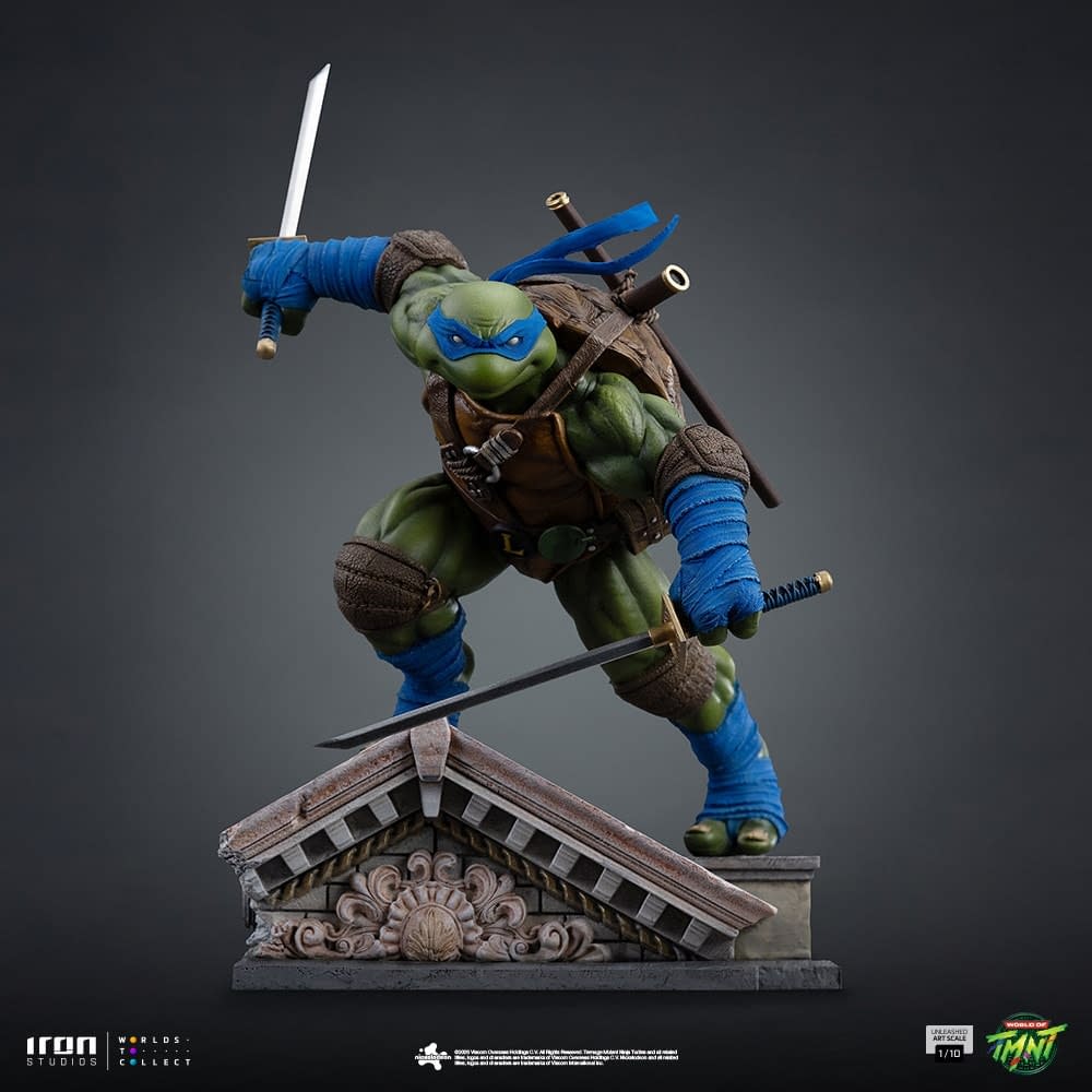 New Teenage Mutant Ninja Turtles Unleashed 1/10 Leonardo Revealed