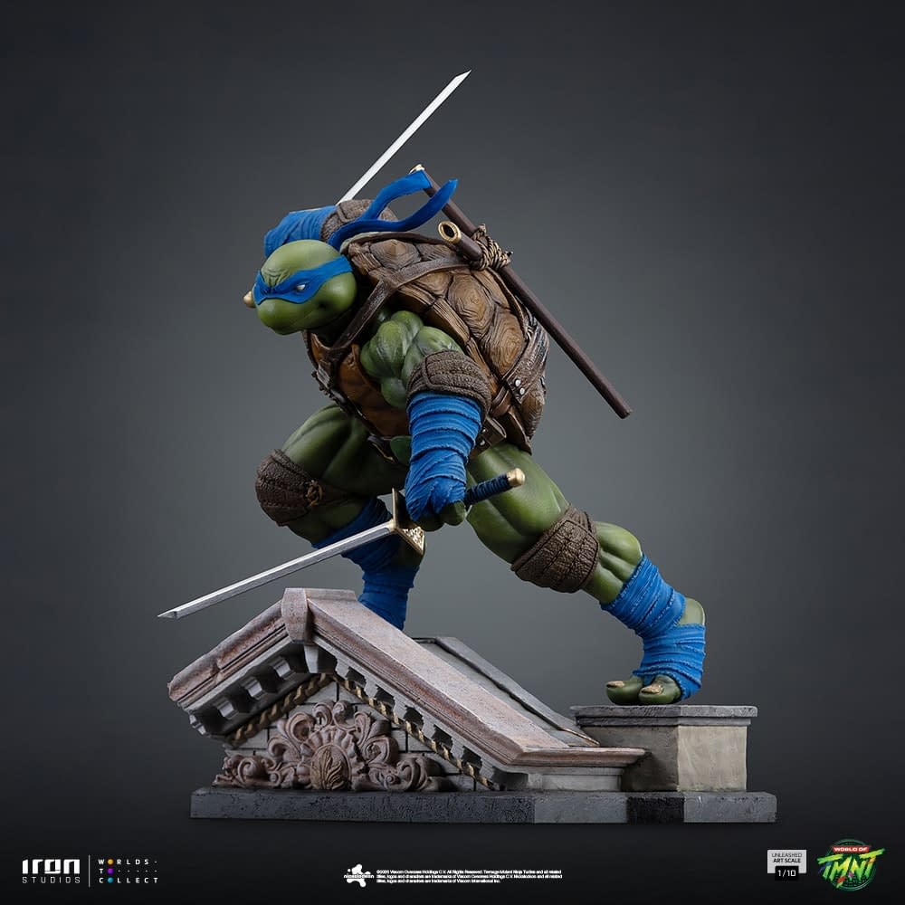 New Teenage Mutant Ninja Turtles Unleashed 1/10 Leonardo Revealed