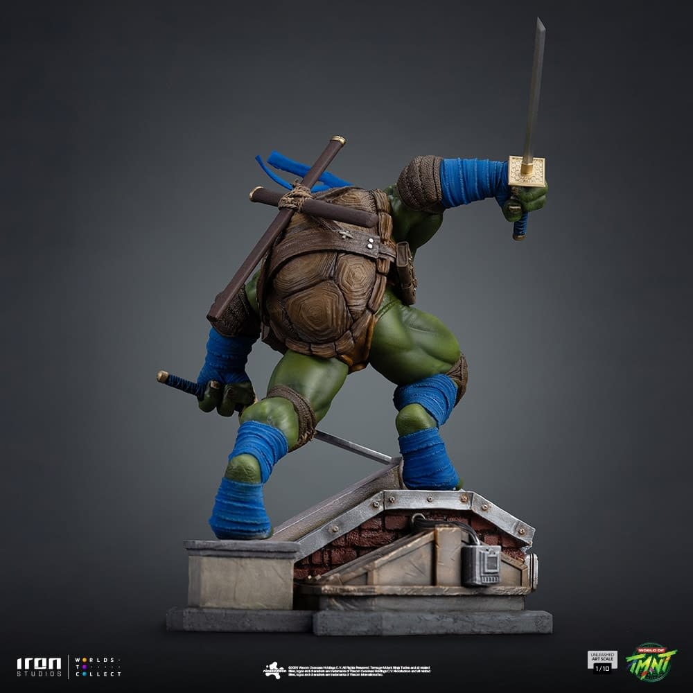 New Teenage Mutant Ninja Turtles Unleashed 1/10 Leonardo Revealed