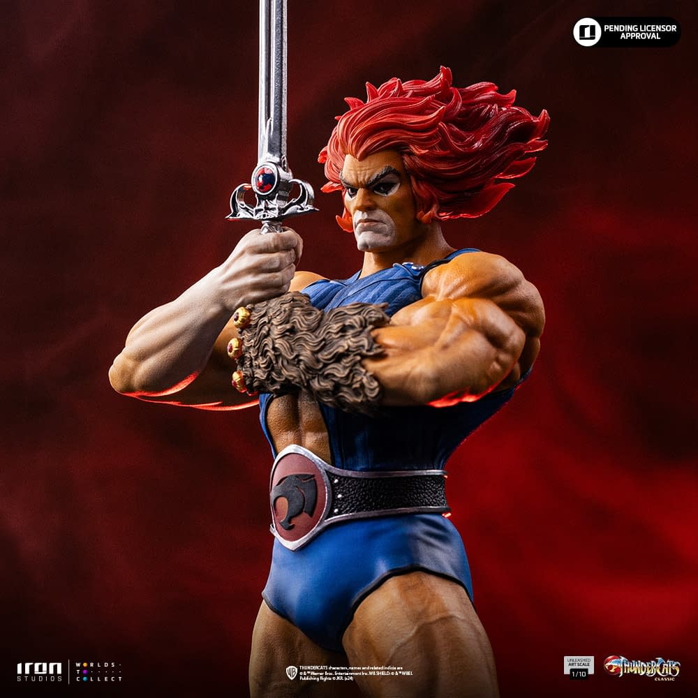 Lion-O Returns to Iron Studios with New 1/10 ThunderCats Statue