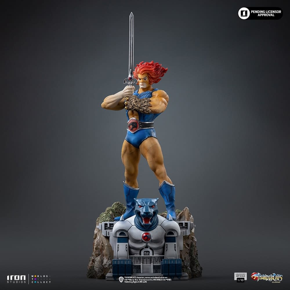 Lion-O Returns to Iron Studios with New 1/10 ThunderCats Statue