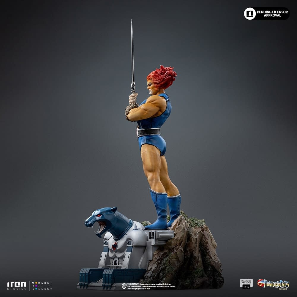 Lion-O Returns to Iron Studios with New 1/10 ThunderCats Statue