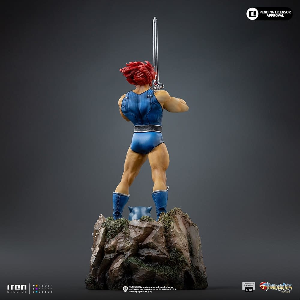 Lion-O Returns to Iron Studios with New 1/10 ThunderCats Statue