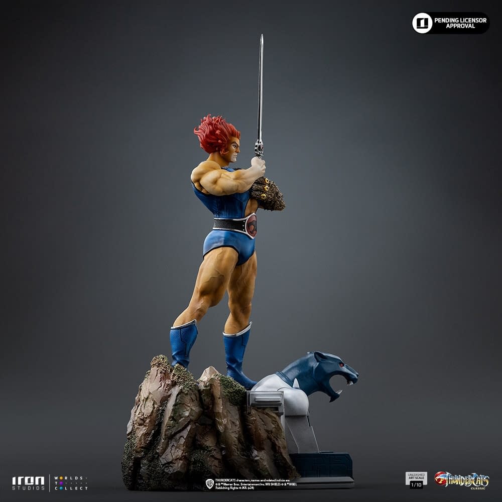 Lion-O Returns to Iron Studios with New 1/10 ThunderCats Statue