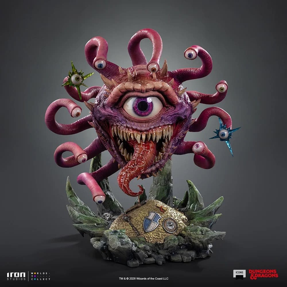 Beware the Beholder with Iron Studios New Dungeons & Dragons Statue