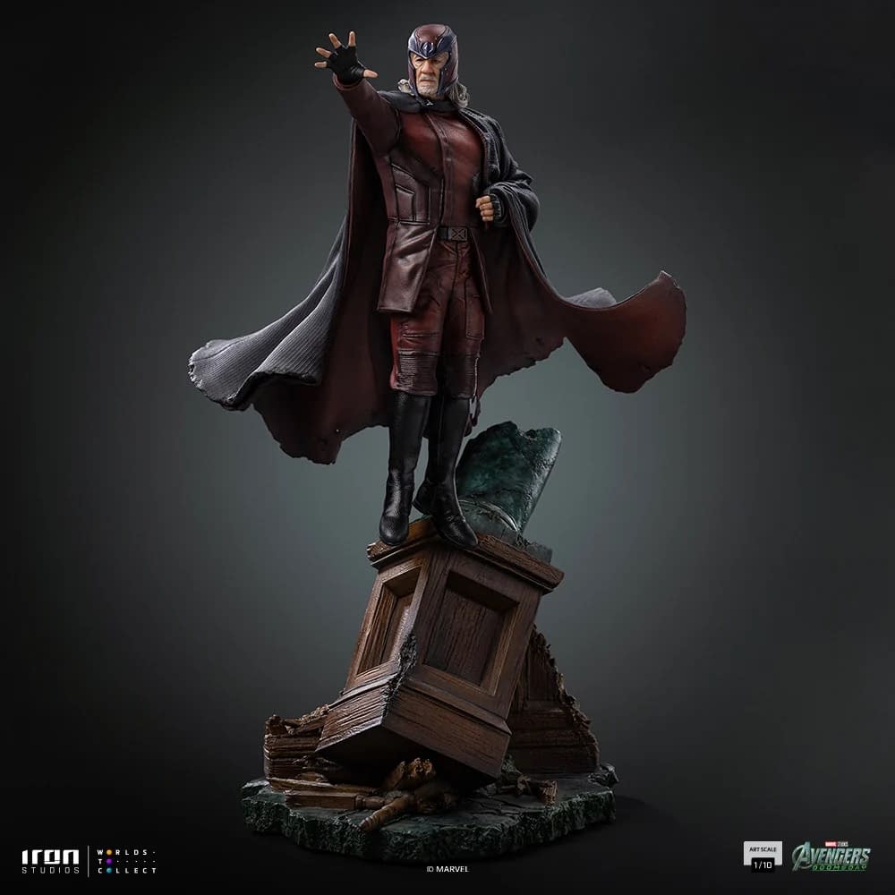 Magneto Joins Iron Studios New Avengers: Doomday 1/10 Collection