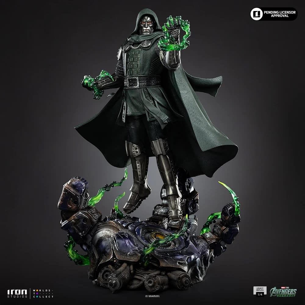 New Avengers: Doomsday Legacy Replica Doctor Doom Statue Revealed