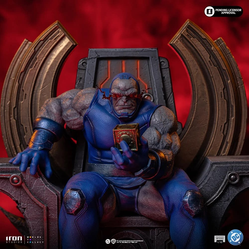 Darkseid is Unleashed with New DC Comics Statue from Iron Studios