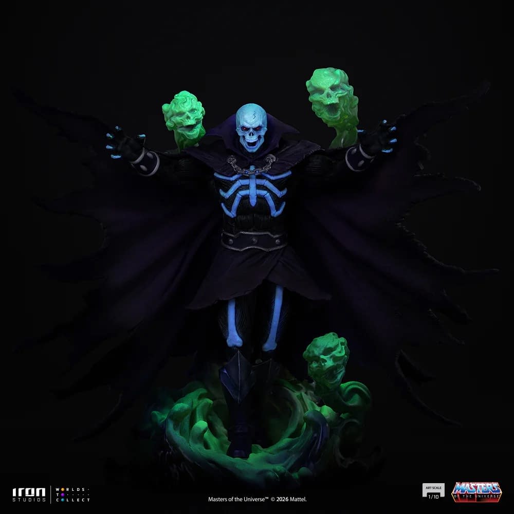 New Masters of the Universe Scareglow Statue Revealed by Iron Studios