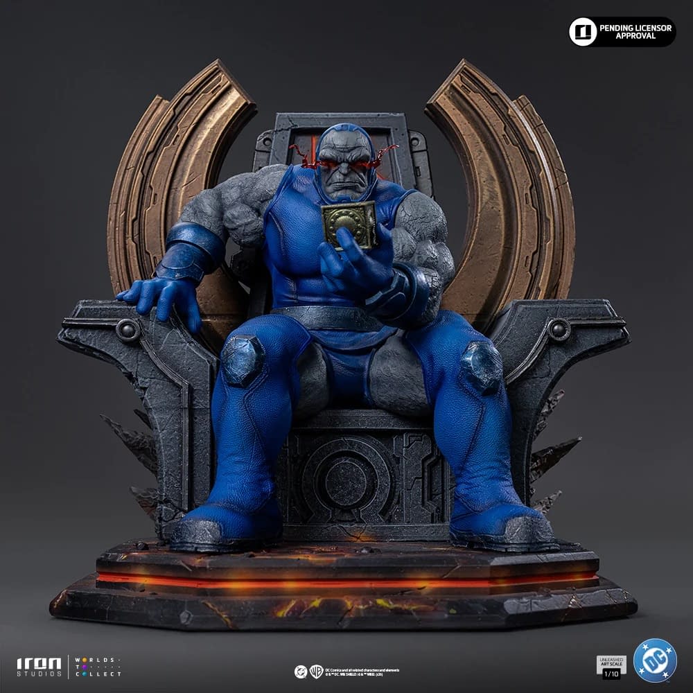 Darkseid is Unleashed with New DC Comics Statue from Iron Studios