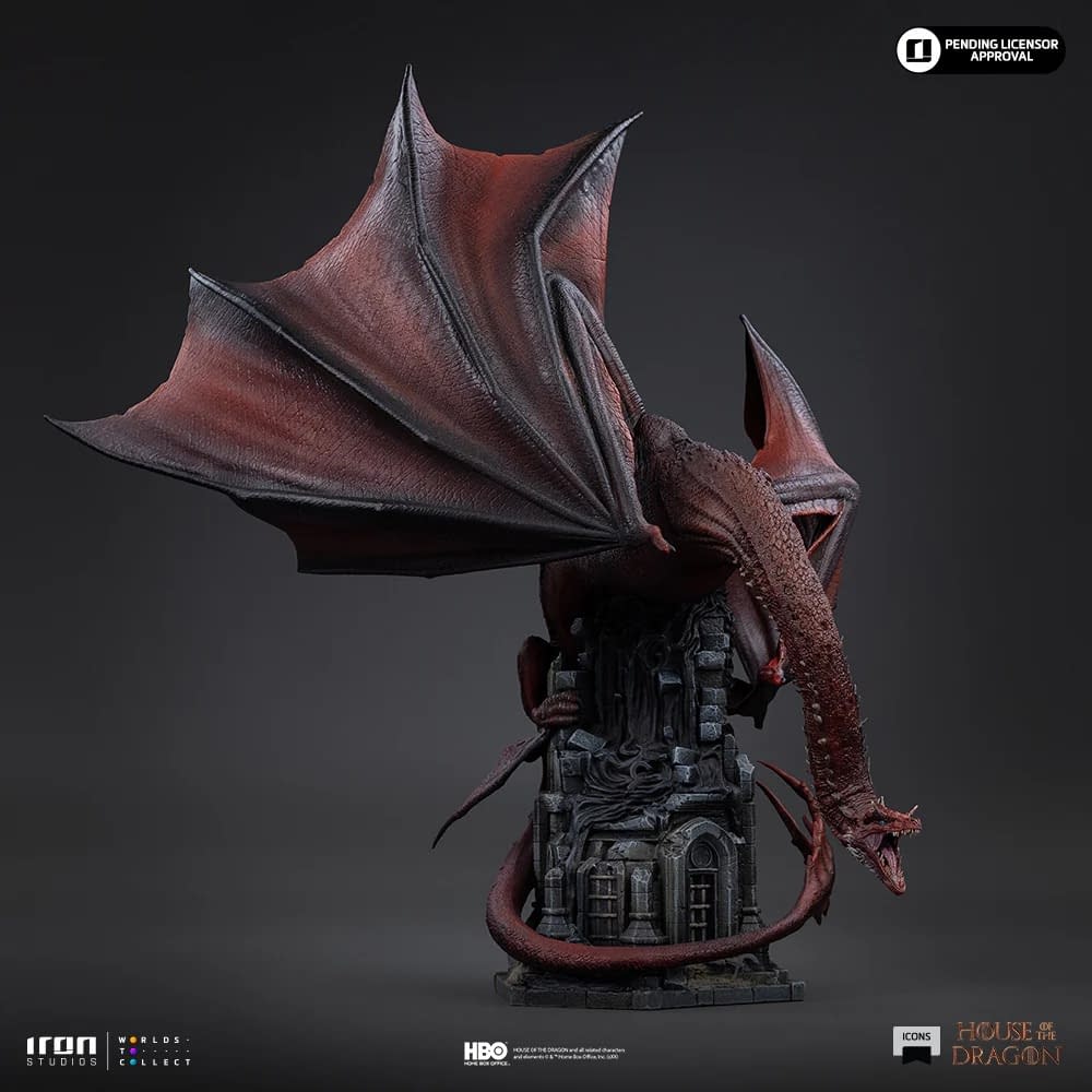 Caraxes Lands with New 1/10 House of the Dragon Art Scale Statue