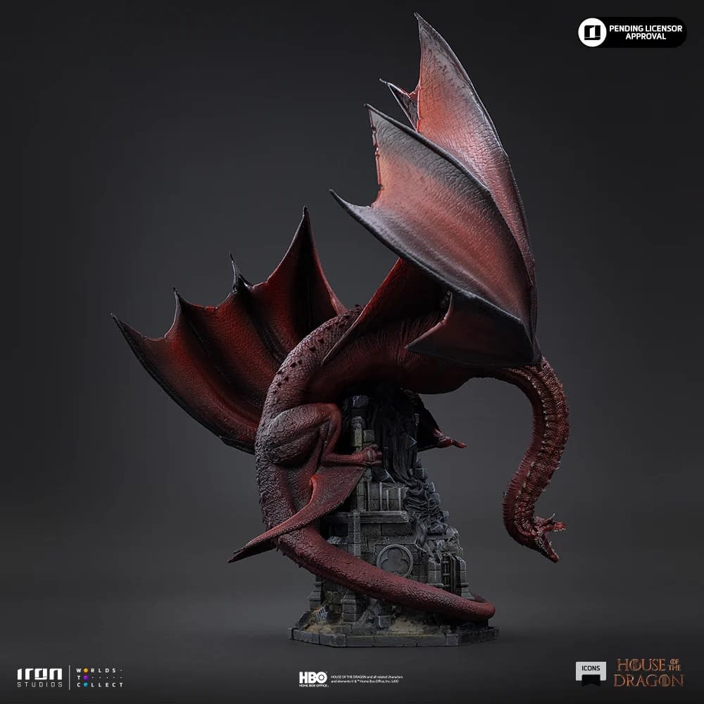 Caraxes Lands with New 1/10 House of the Dragon Art Scale Statue