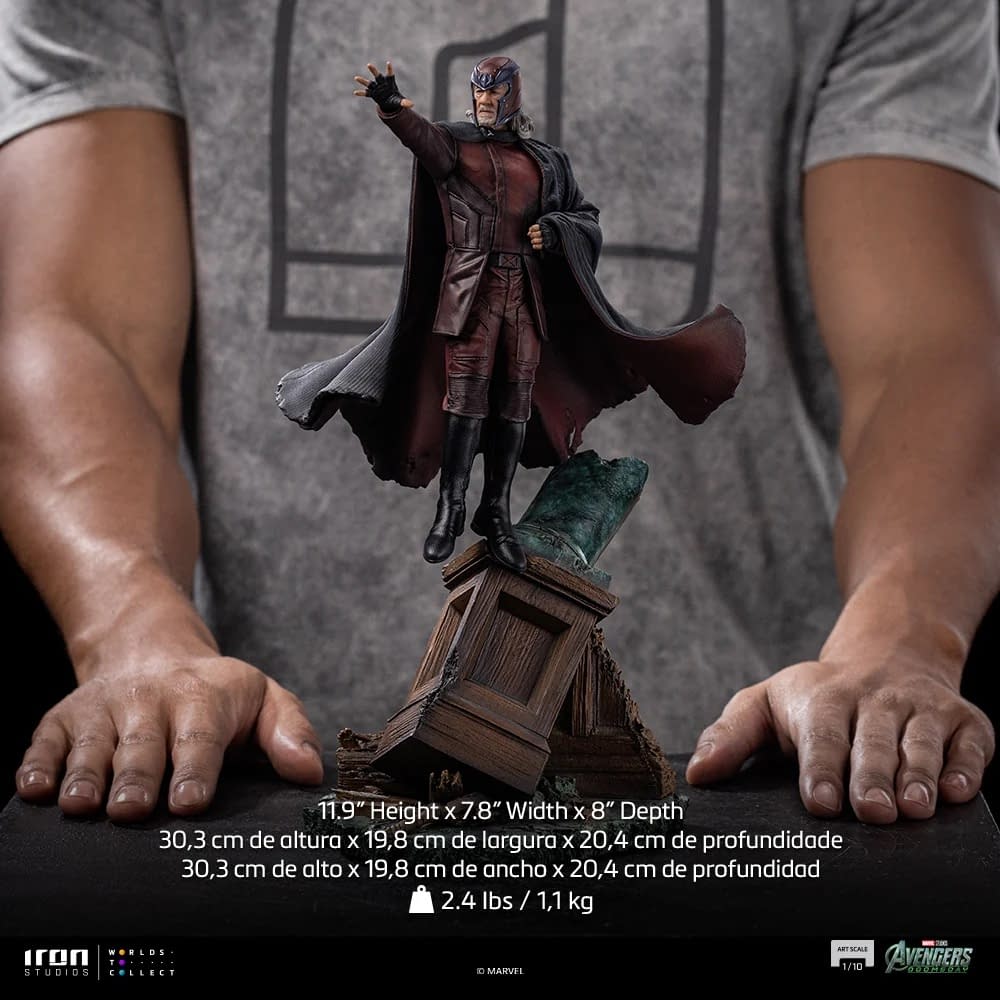 Magneto Joins Iron Studios New Avengers: Doomday 1/10 Collection
