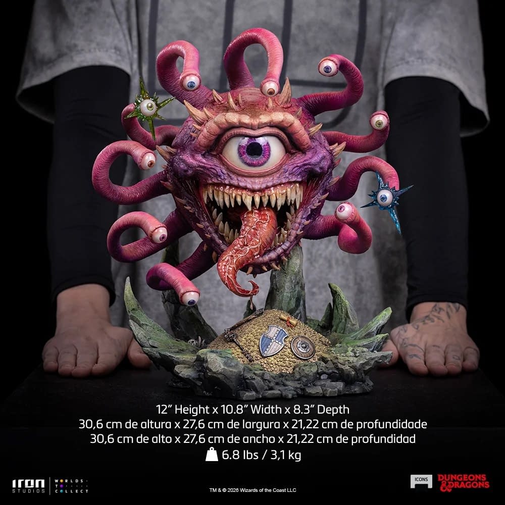 Beware the Beholder with Iron Studios New Dungeons & Dragons Statue