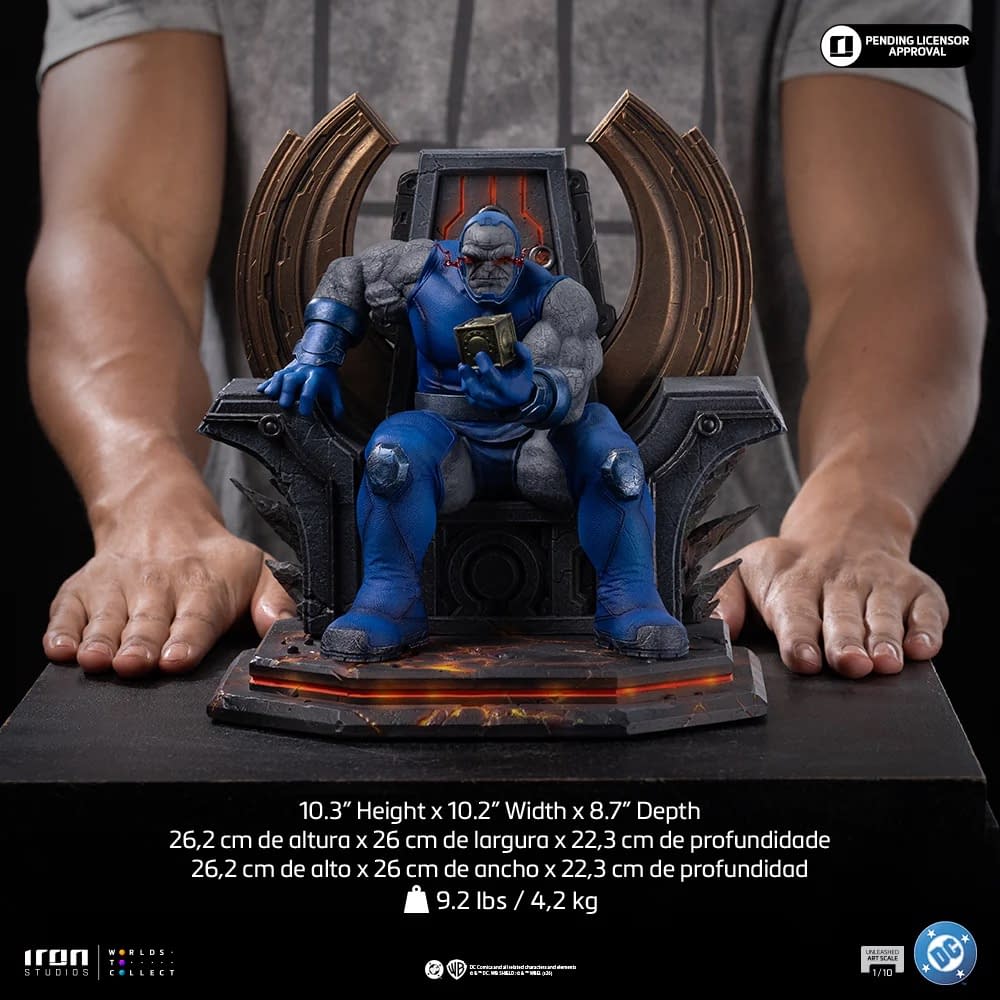 Darkseid is Unleashed with New DC Comics Statue from Iron Studios
