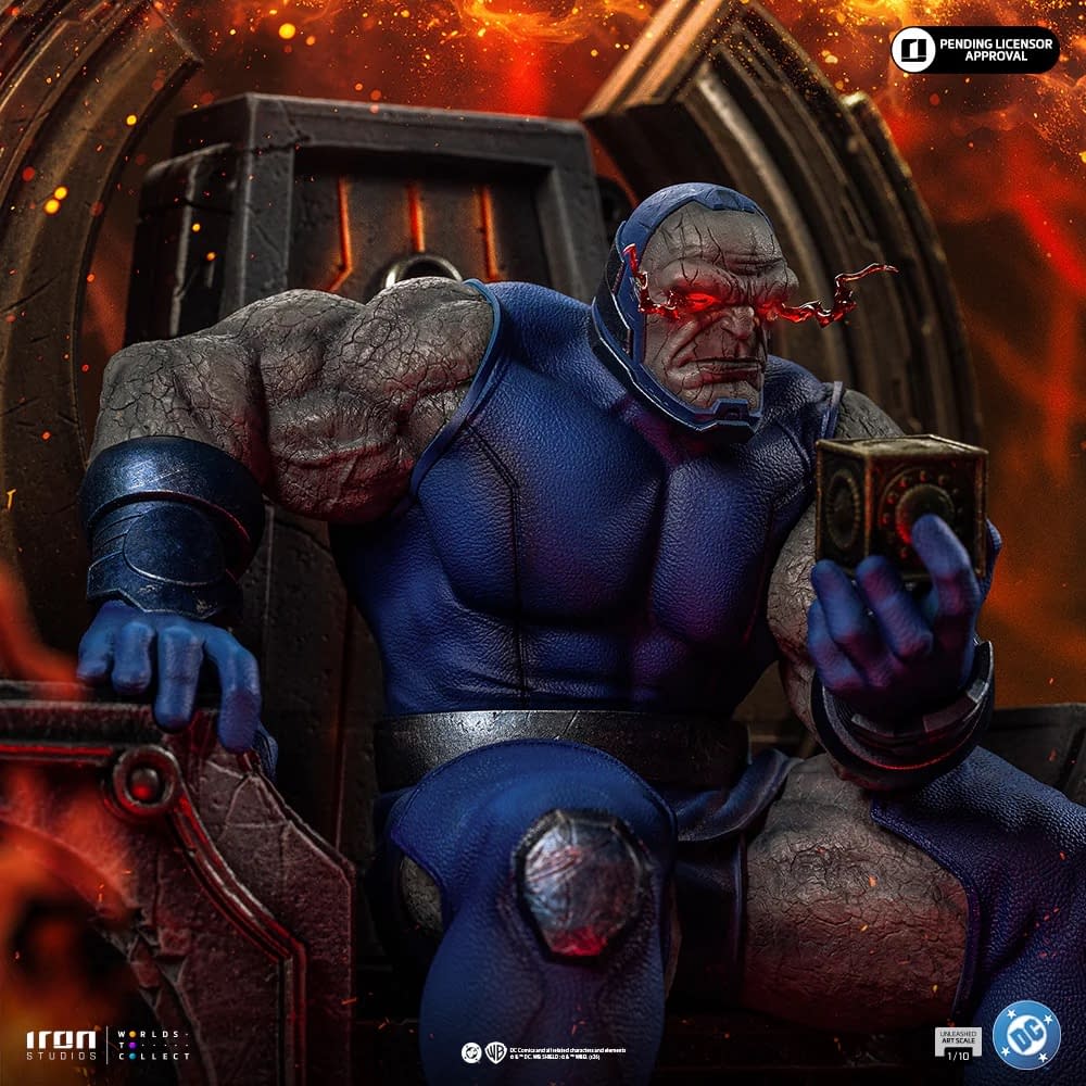 Darkseid is Unleashed with New DC Comics Statue from Iron Studios