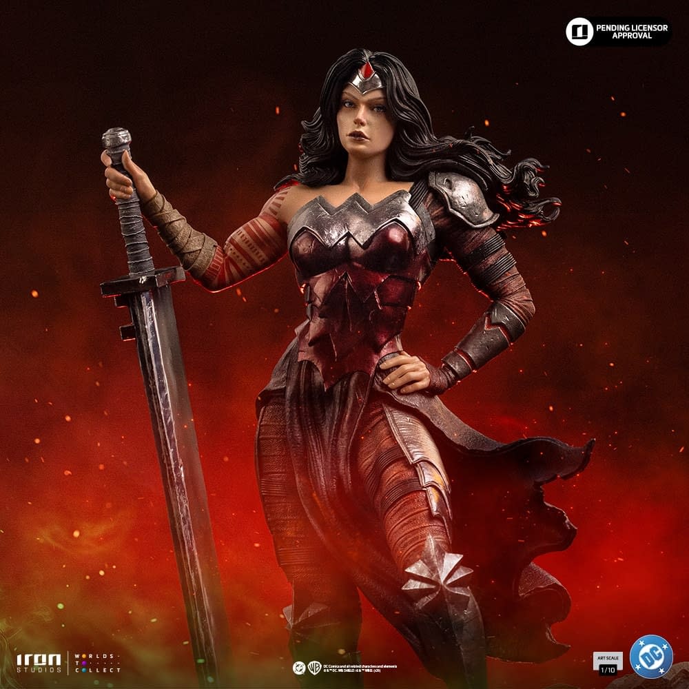 Hell Awaits with Iron Studios New 1/0 Absolute Wonder Woman Statue