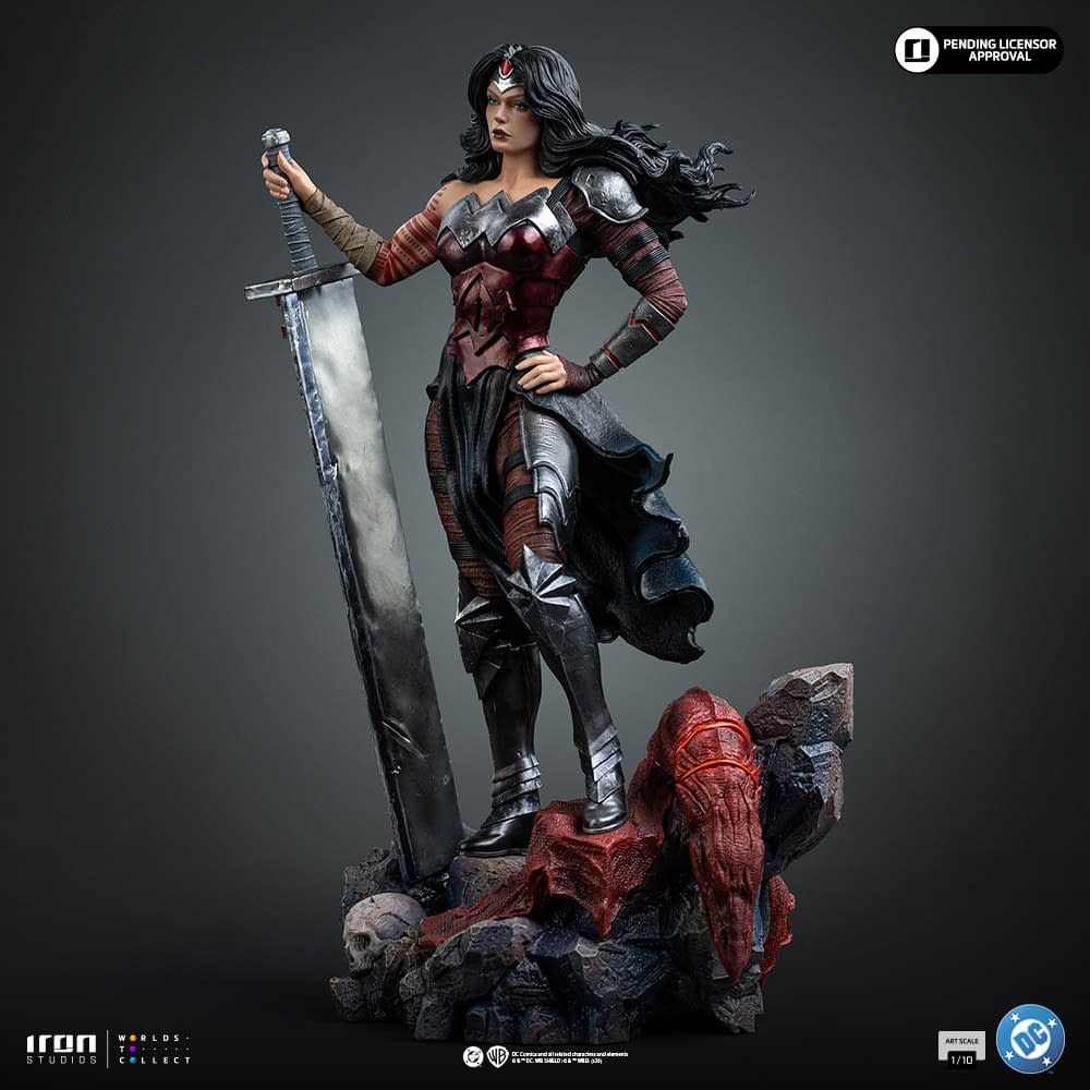 Hell Awaits with Iron Studios New 1/0 Absolute Wonder Woman Statue