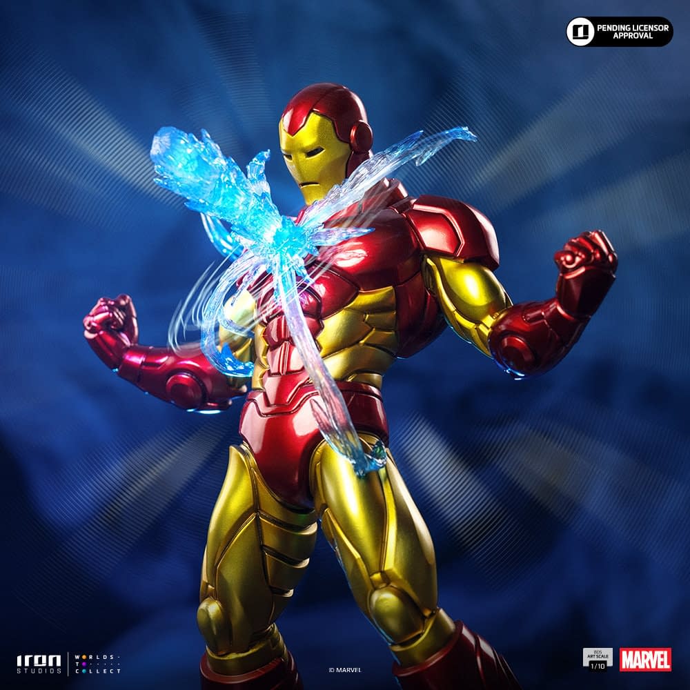 Iron Man Joins the Fight with New Iron Studios 1/10 Marvel Statue