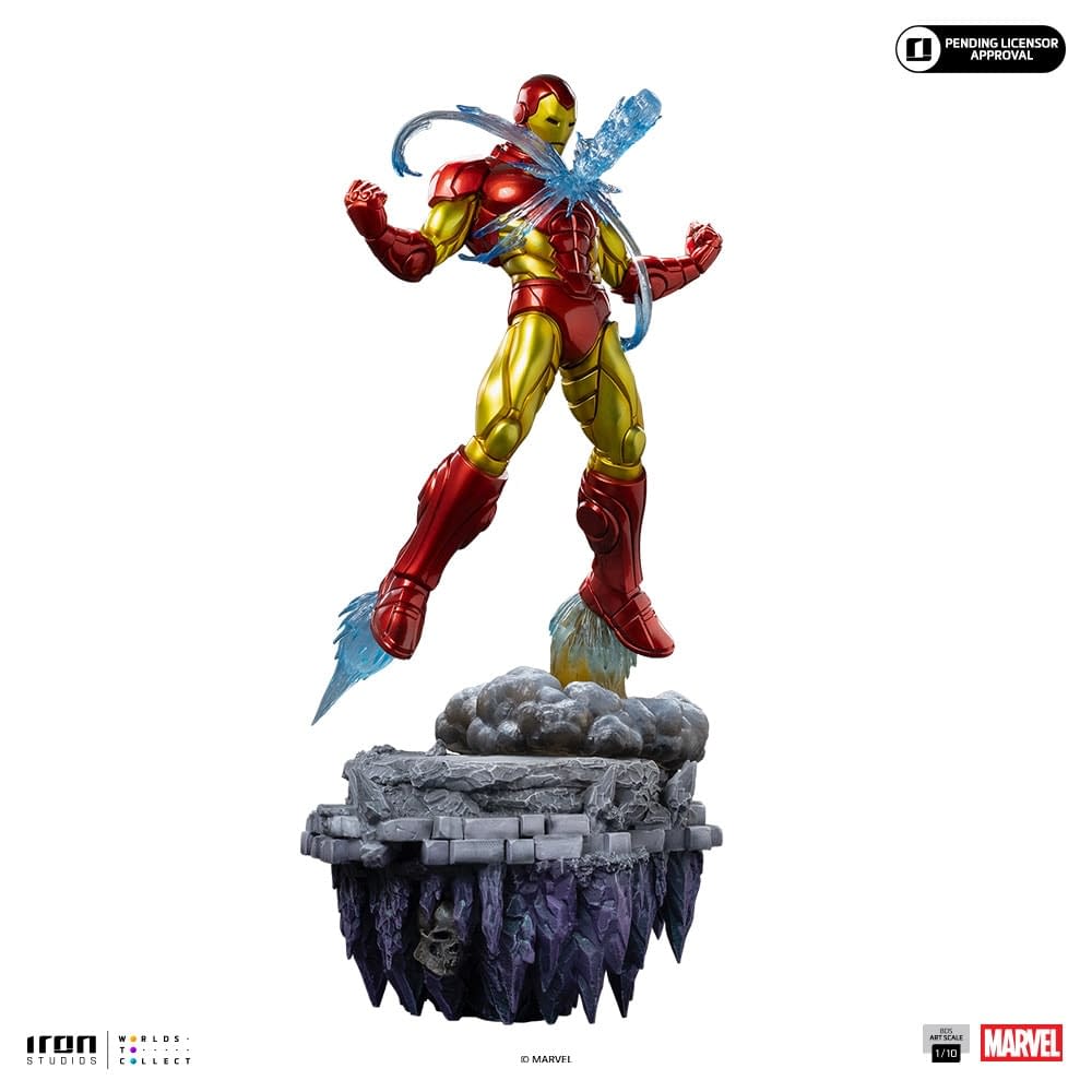 Iron Man Joins the Fight with New Iron Studios 1/10 Marvel Statue