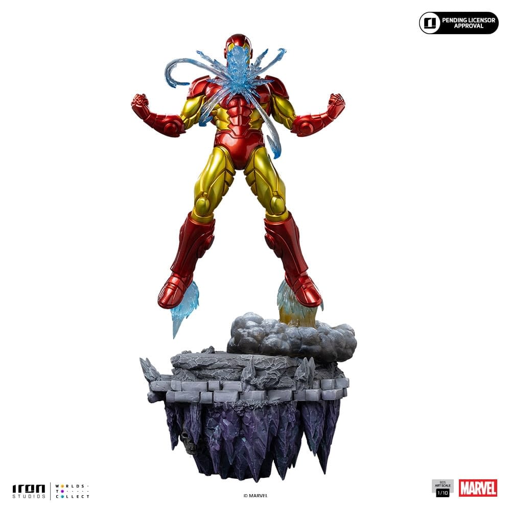 Iron Man Joins the Fight with New Iron Studios 1/10 Marvel Statue