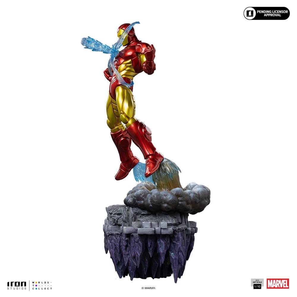 Iron Man Joins the Fight with New Iron Studios 1/10 Marvel Statue