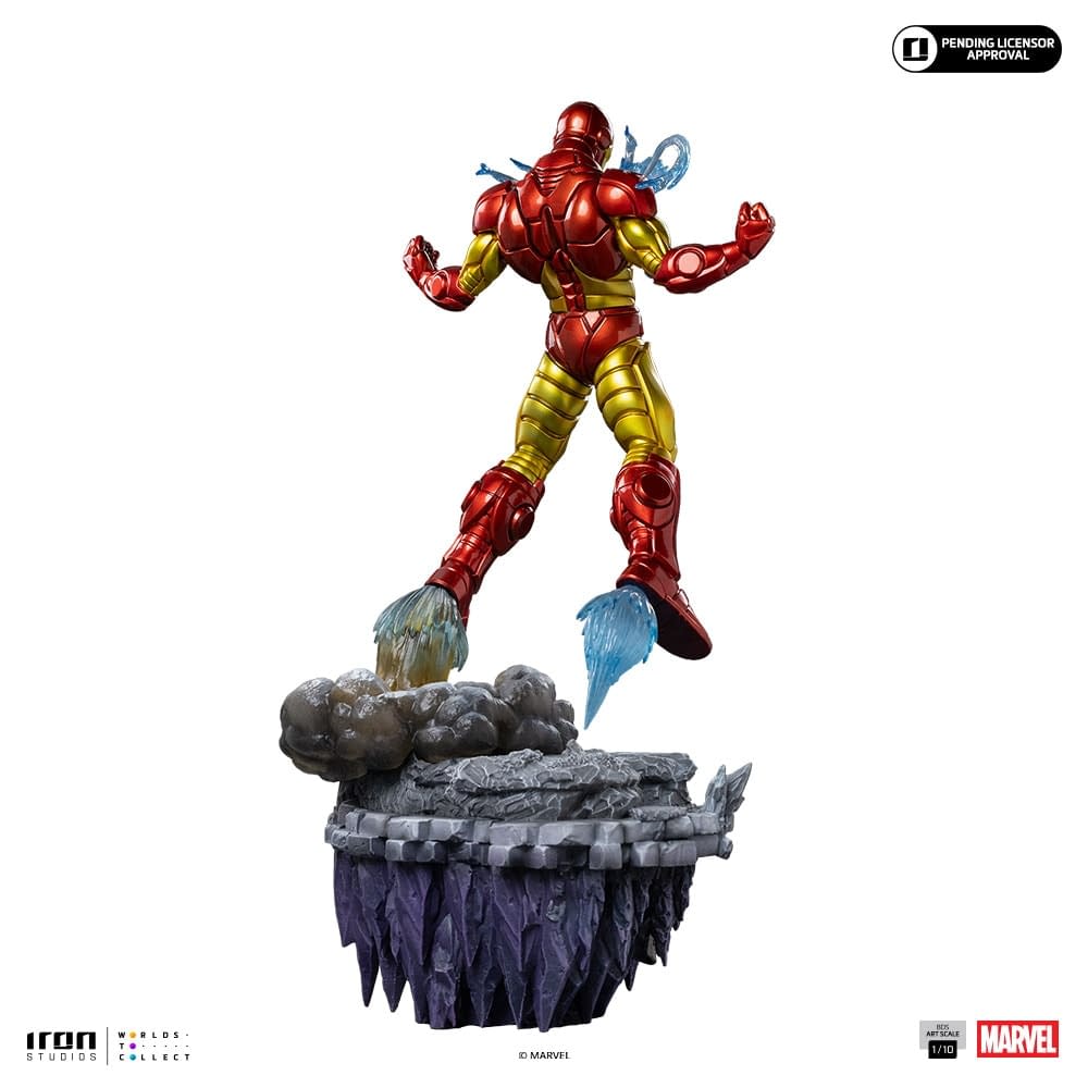 Iron Man Joins the Fight with New Iron Studios 1/10 Marvel Statue