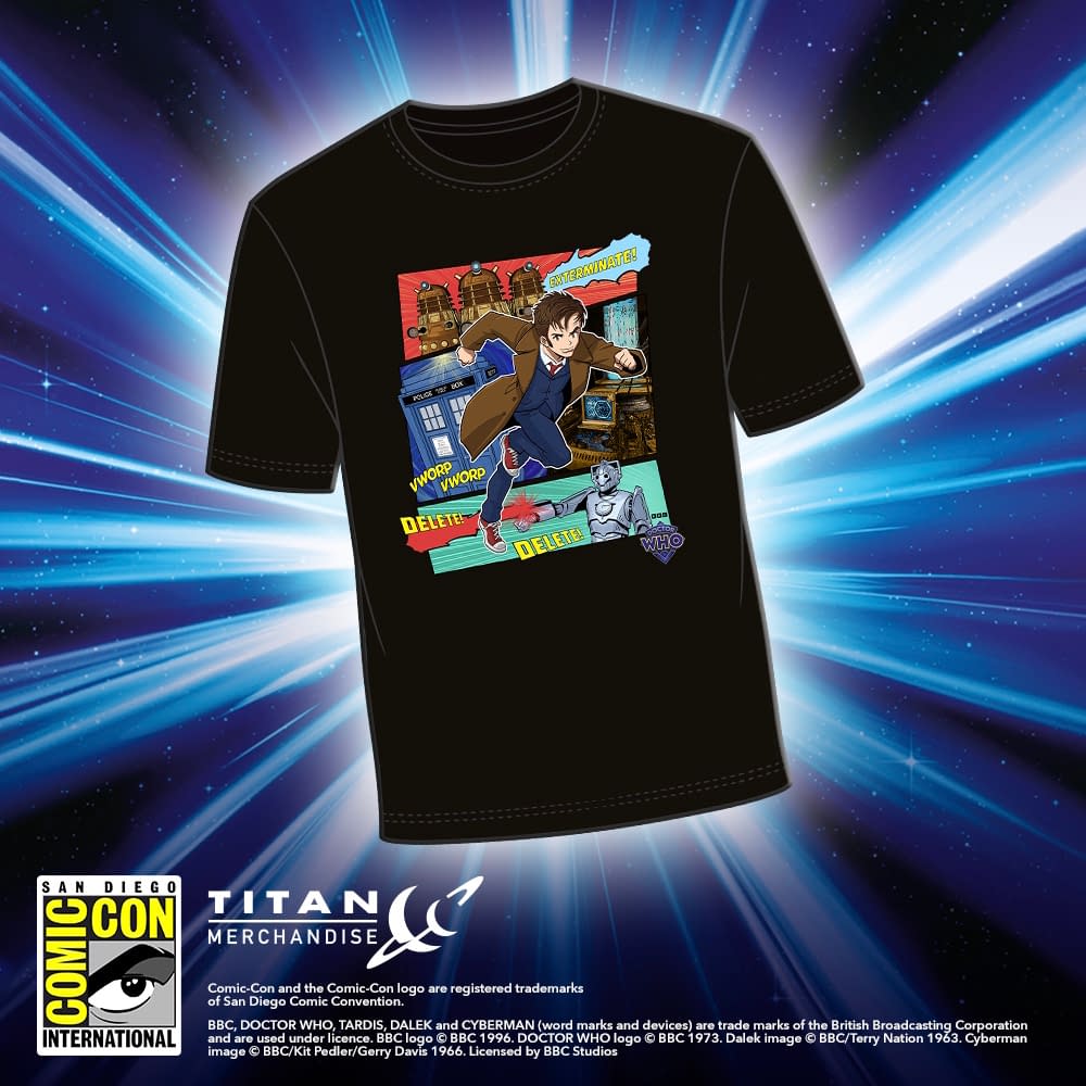 Titan Comics SDCC Exclusives
