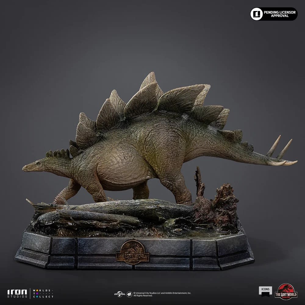 New The Lost World: Jurassic Park Stegosaurus Statue Coming Soon