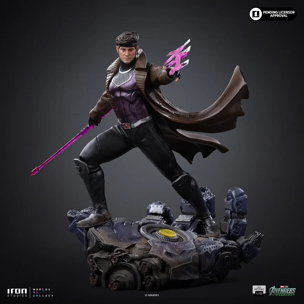 Gambit Joins Iron Studios Ongoing Avengers: Doomsday 1/10 Collection