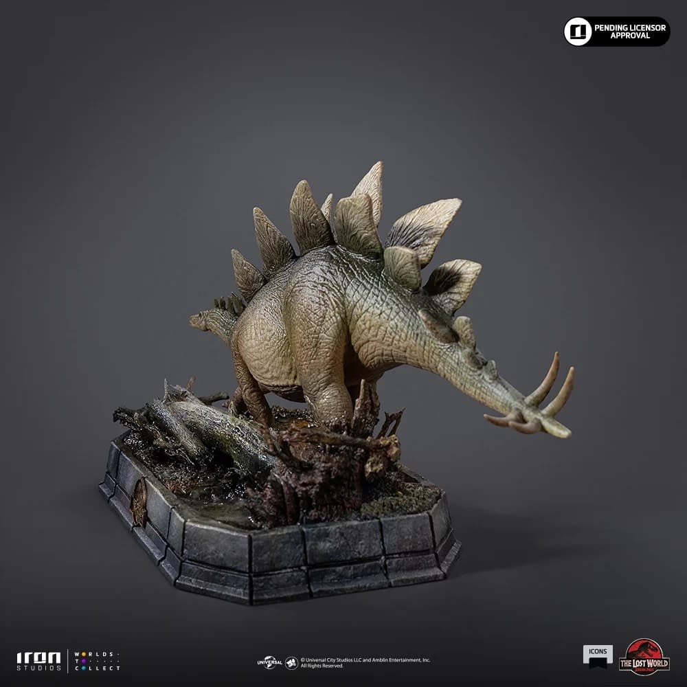 New The Lost World: Jurassic Park Stegosaurus Statue Coming Soon