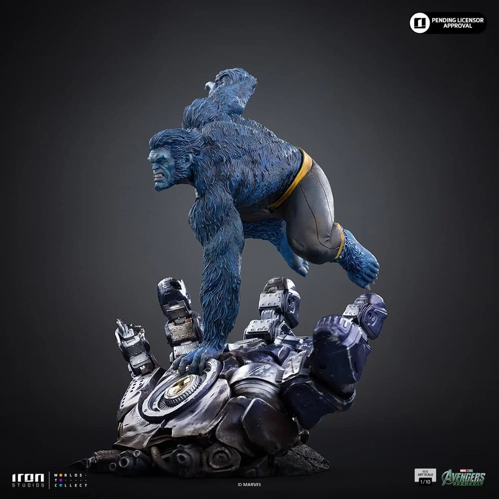 X-Men's Beast Joins Iron Studios New Avengers: Doomsday Line