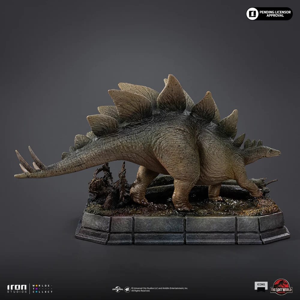 New The Lost World: Jurassic Park Stegosaurus Statue Coming Soon