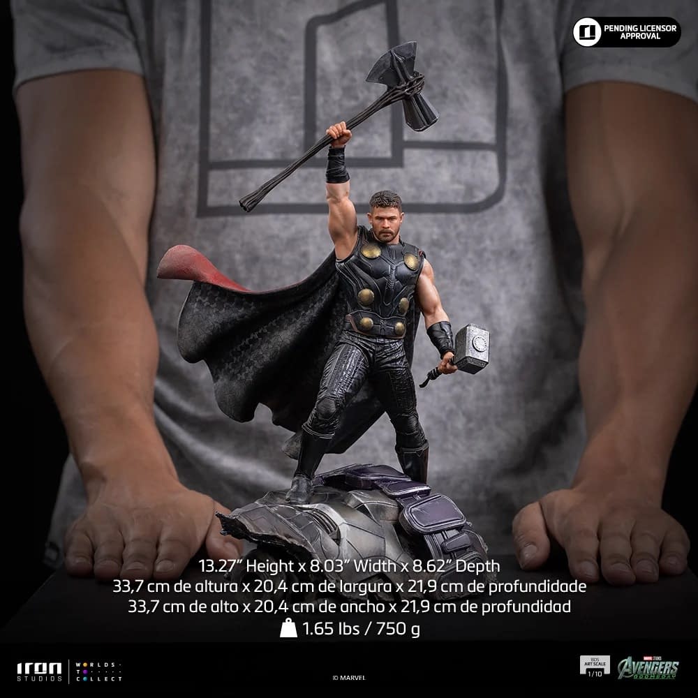 Thunder Strikes with Iron Studios New Avengers: Doomsday Thor Statue