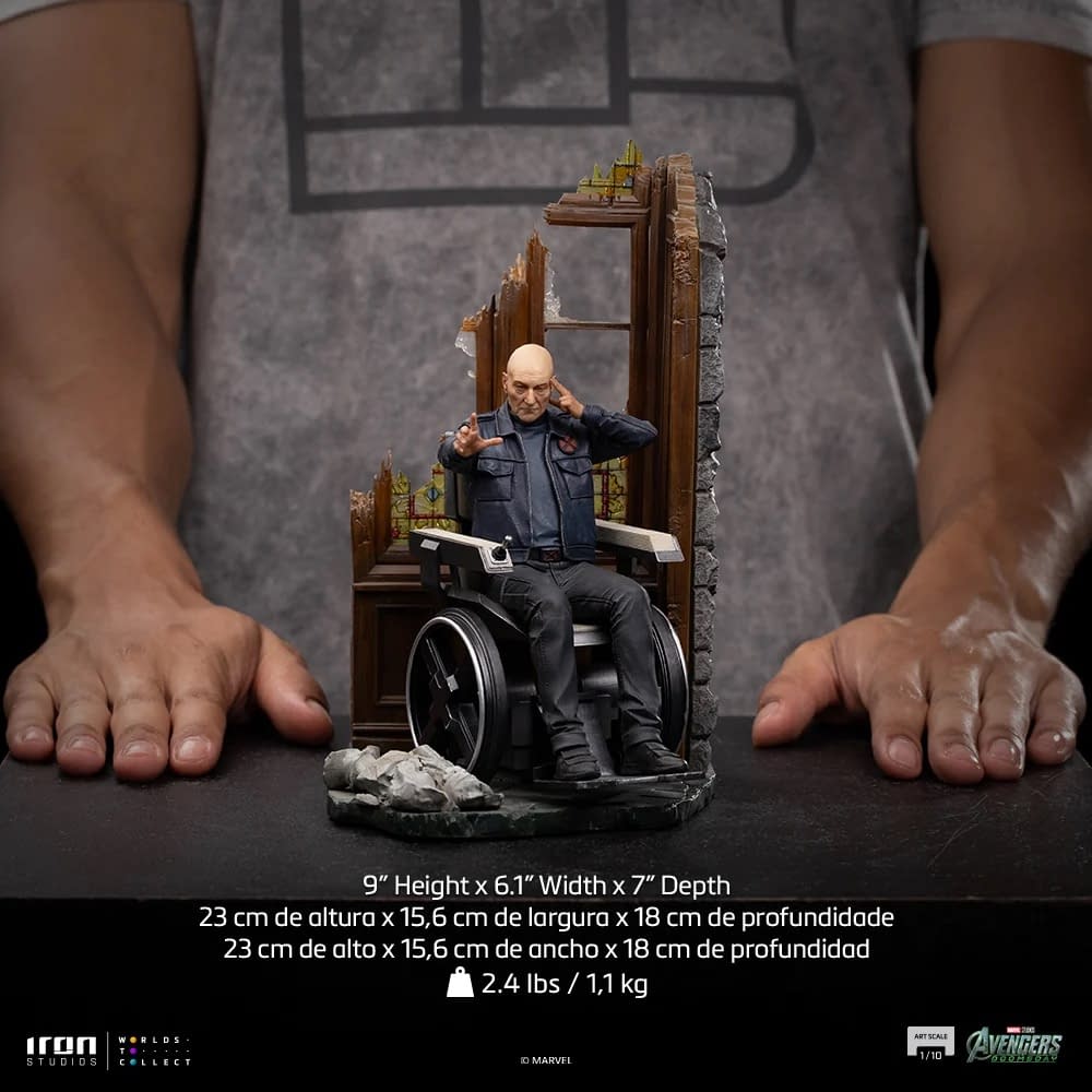 Iron Studios Unveils New Avengers: Doomsday Professor X 1/10 Statue