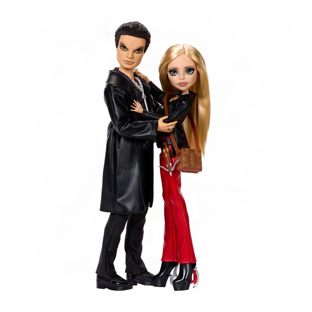 Mattel Creations Monster High Buffy and Angel Doll 2-Pack Revealed