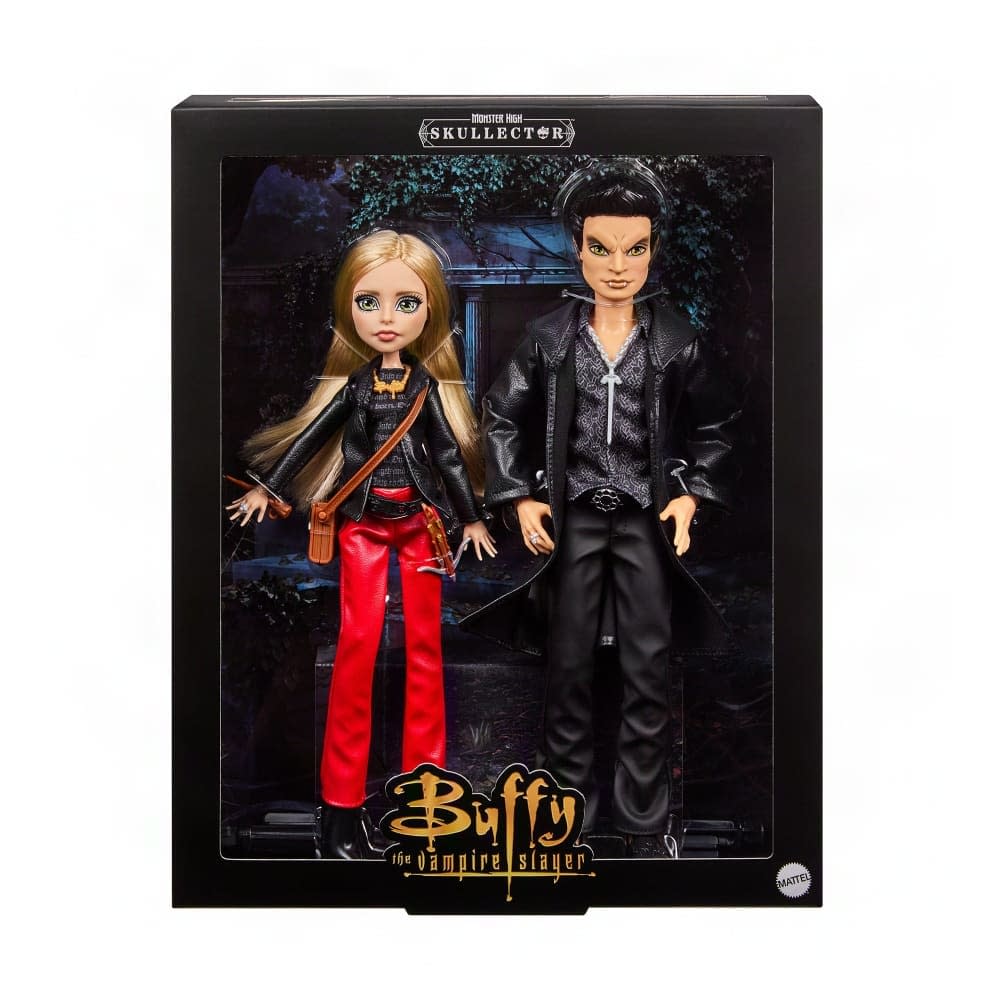 Mattel Creations Monster High Buffy and Angel Doll 2-Pack Revealed