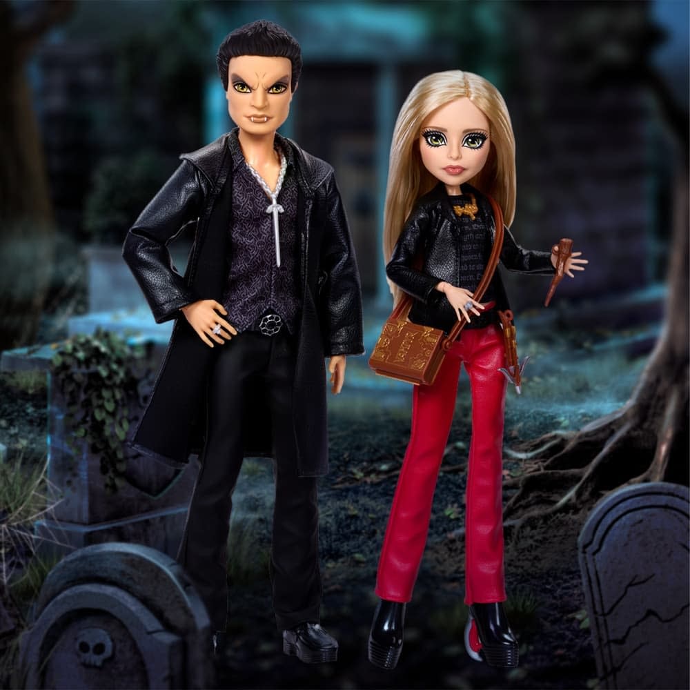 Mattel Creations Monster High Buffy and Angel Doll 2-Pack Revealed