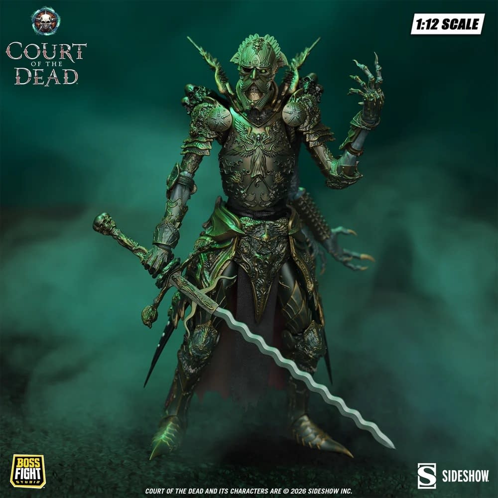 Court of the Dead 1/12 Mortighull Coming Soon from Boss Fight Studio