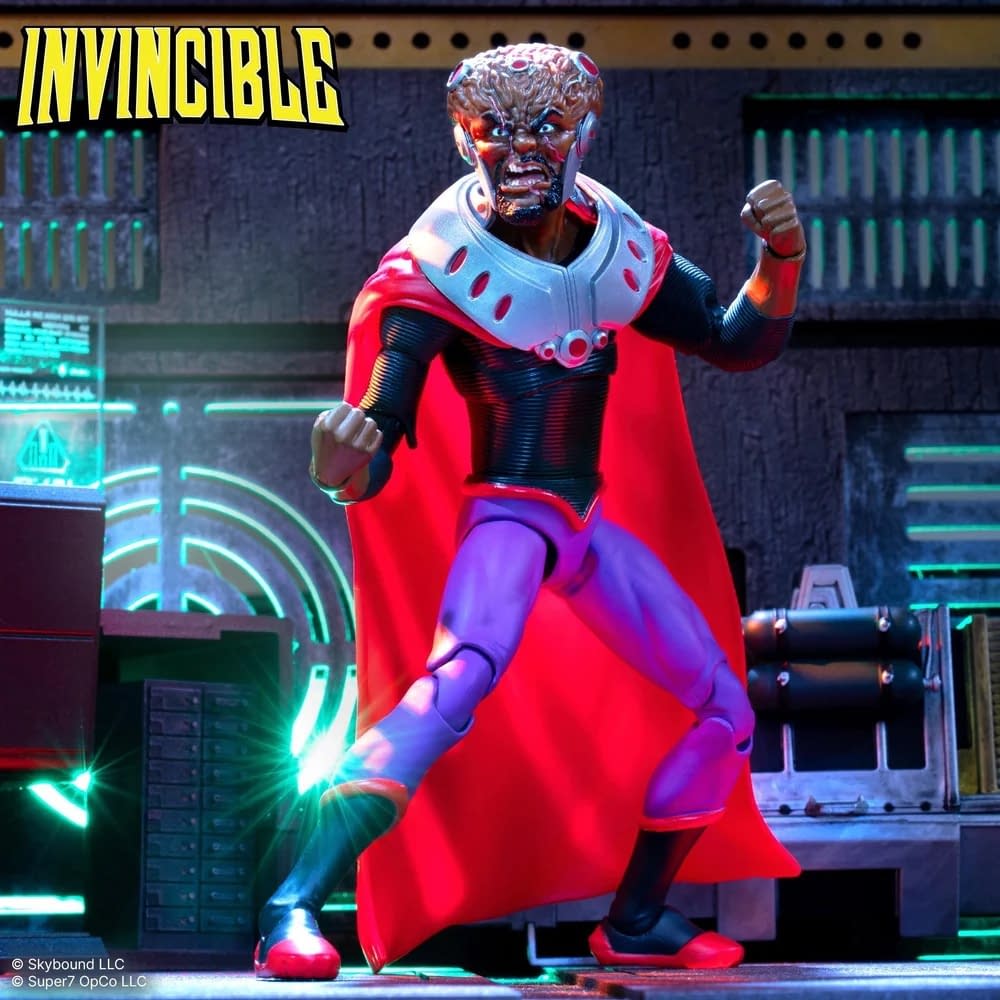 Invincible DELUXE Wave 01 Angstrom Levy Revealed by Super7